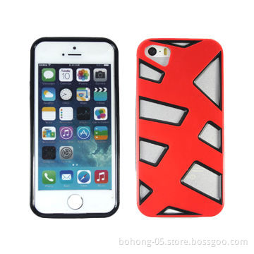 2-in-1 TPU + PC Phone Case, Various Colors Available